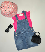 Load image into Gallery viewer, Denim Romper Skirt