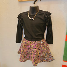Load image into Gallery viewer, Rainbow Glitter Skirt