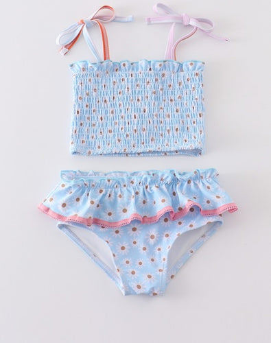 Blue Daisy Swimsuit