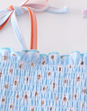 Load image into Gallery viewer, Blue Daisy Swimsuit