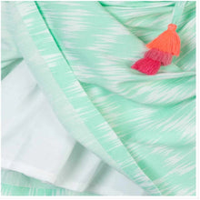 Load image into Gallery viewer, Aqua Tie Dye Skirt