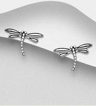 Load image into Gallery viewer, Dragonfly Earrings