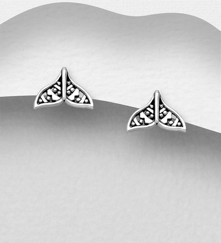 Whale Tail Earrings