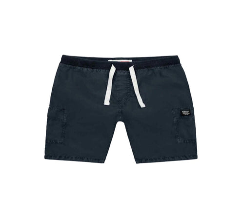 Boy navy cargo shorts